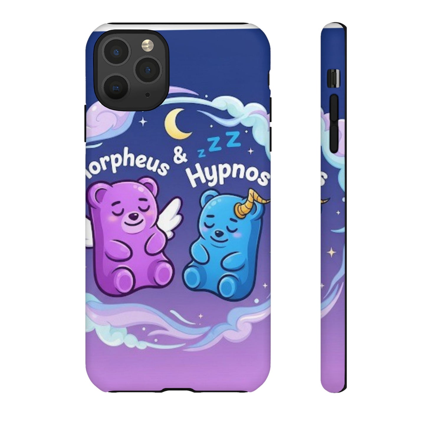 Cute Bear Phone Case with Orpheus & Hypnos Design