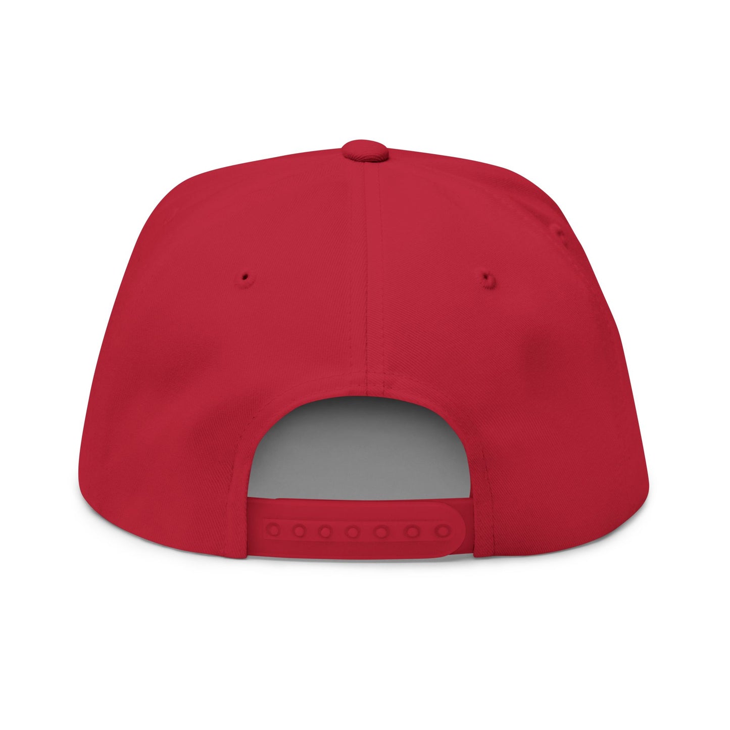 Custom Embroidered Flat Bill Cap