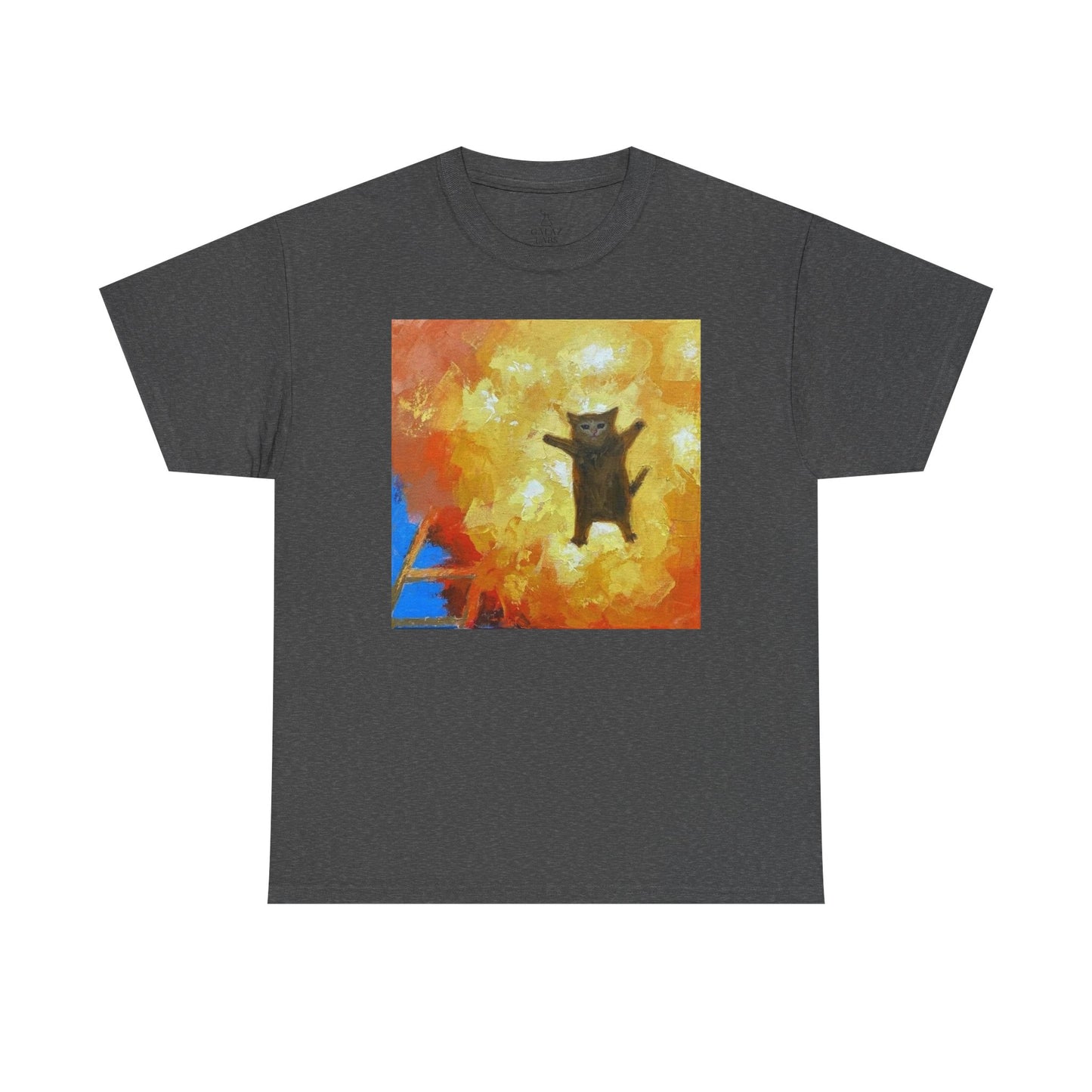 Cat Explosion Unisex Heavy Cotton Tee