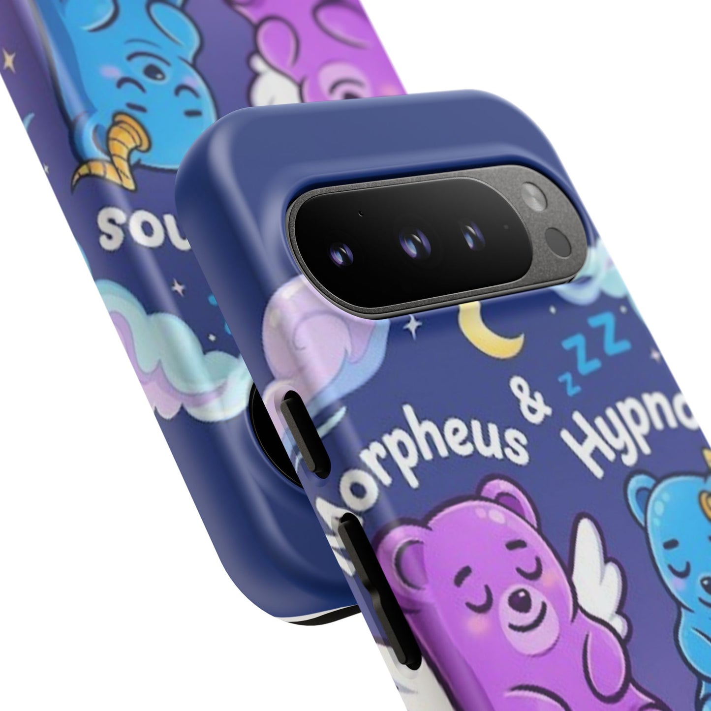 Cute Bear Phone Case with Orpheus & Hypnos Design