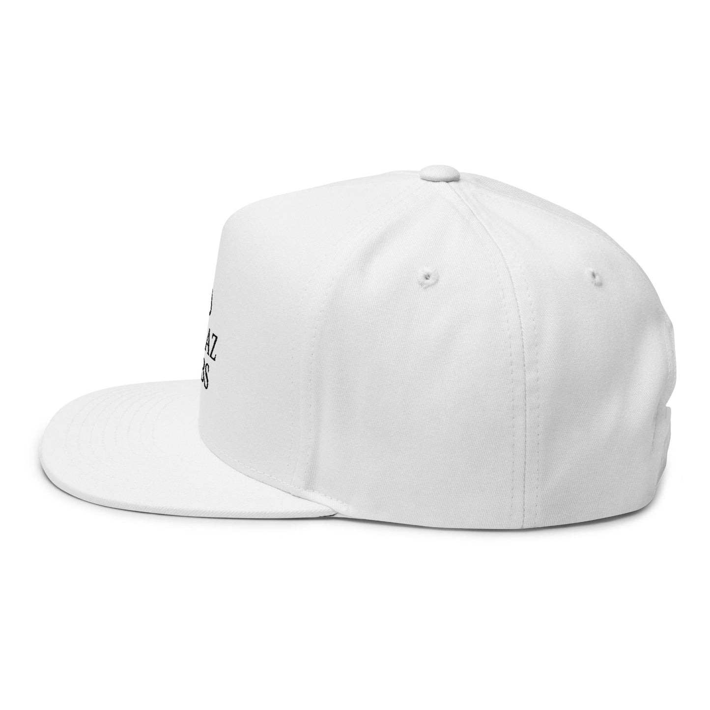 Custom Embroidered Flat Bill Cap
