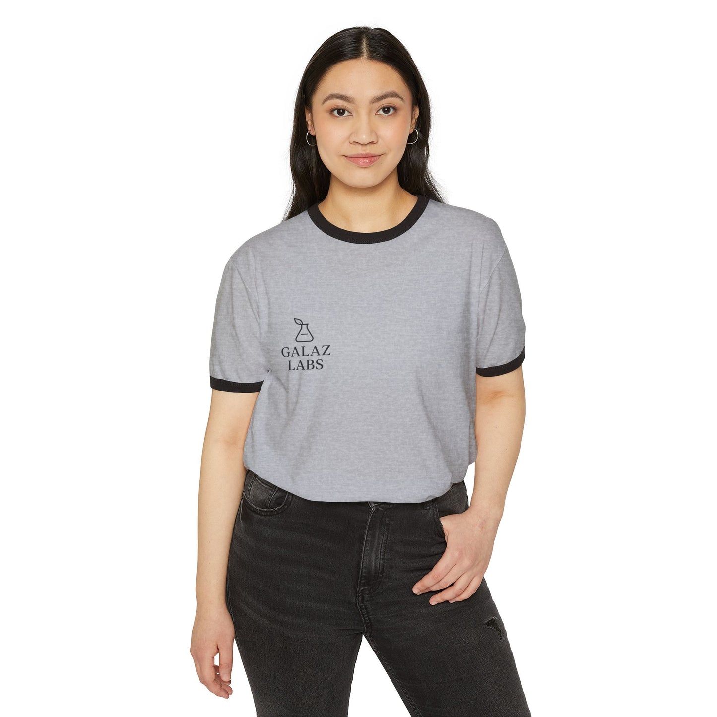 Stylish Galaz Labs Unisex Cotton Ringer T-Shirt,