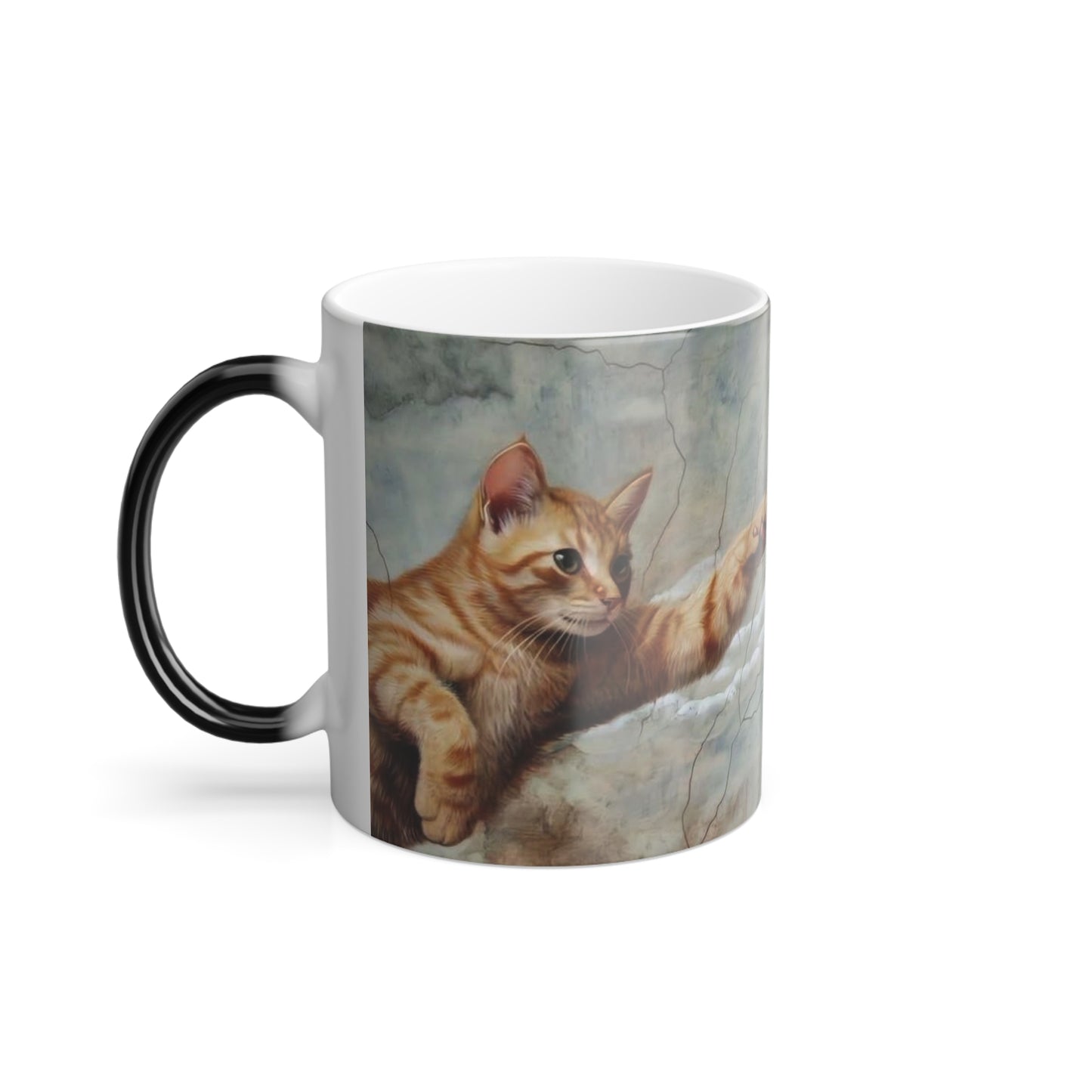 Color Morphing Mug: Cat-Adan
