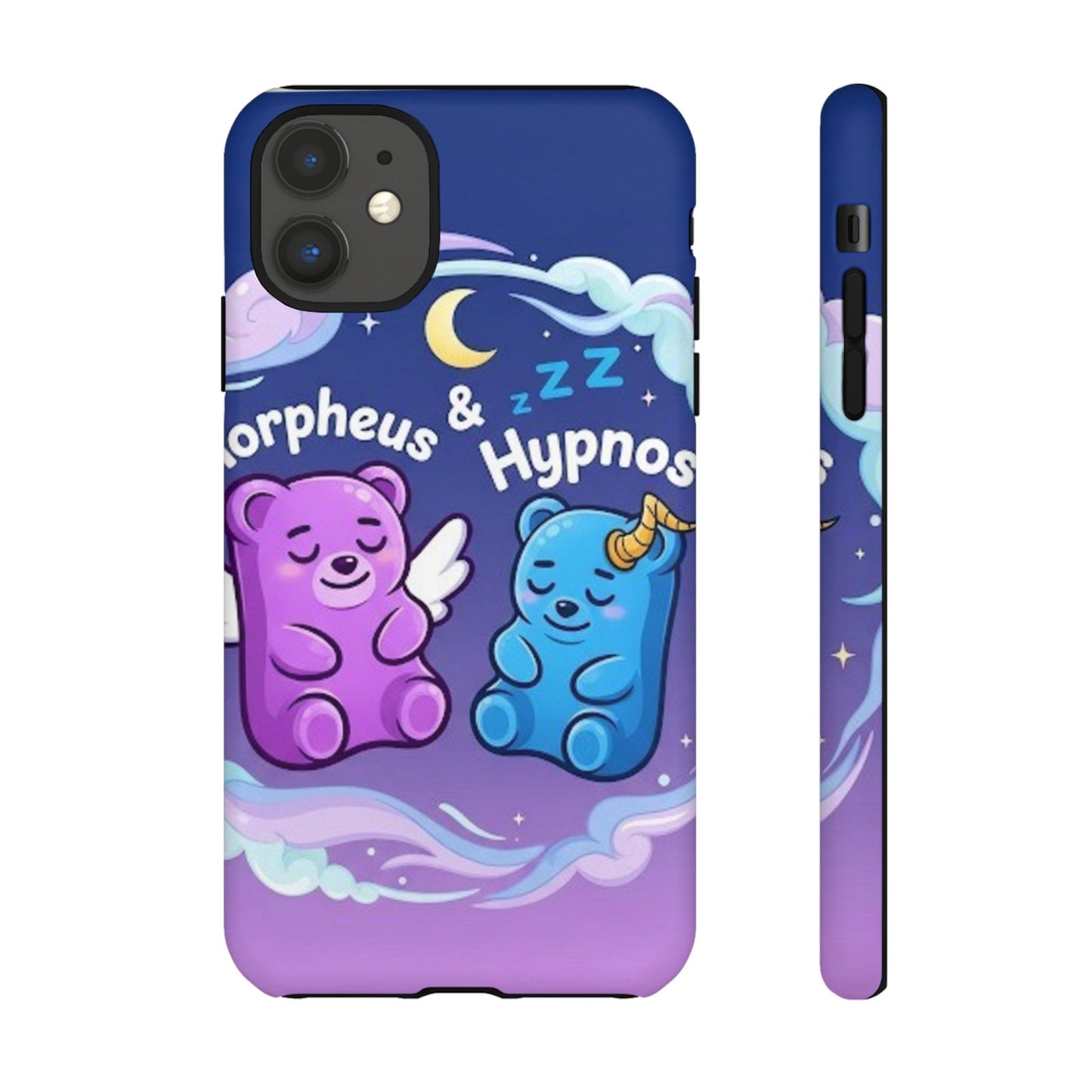 Cute Bear Phone Case with Orpheus & Hypnos Design