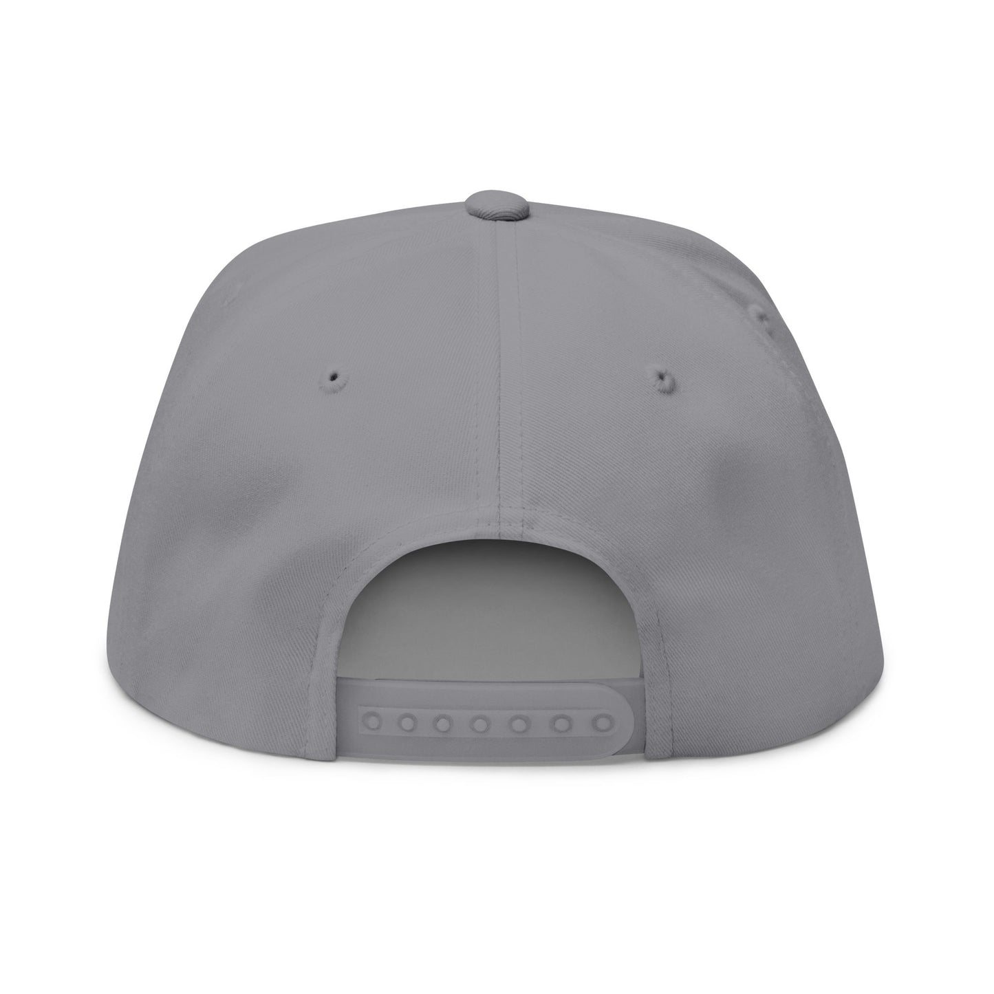 Custom Embroidered Flat Bill Cap