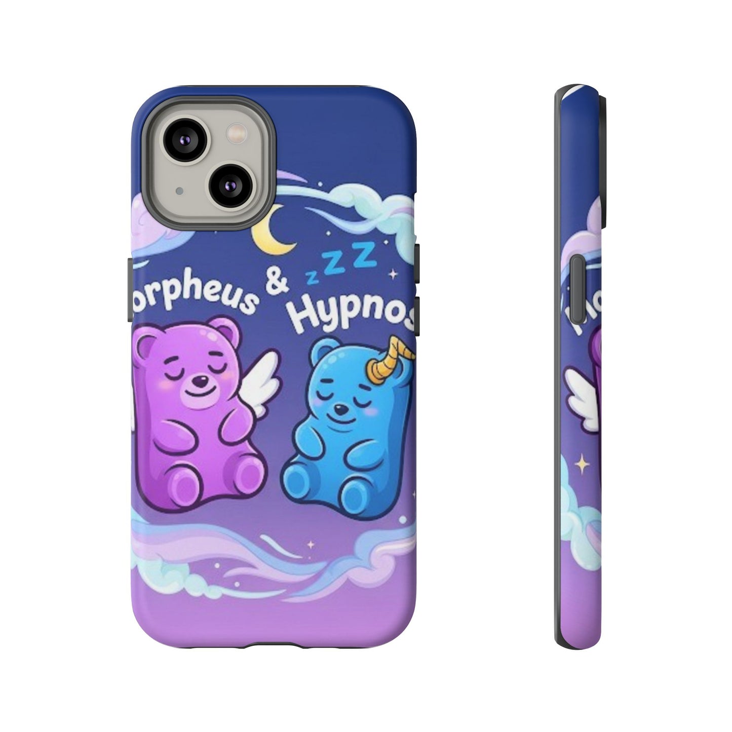 Cute Bear Phone Case with Orpheus & Hypnos Design