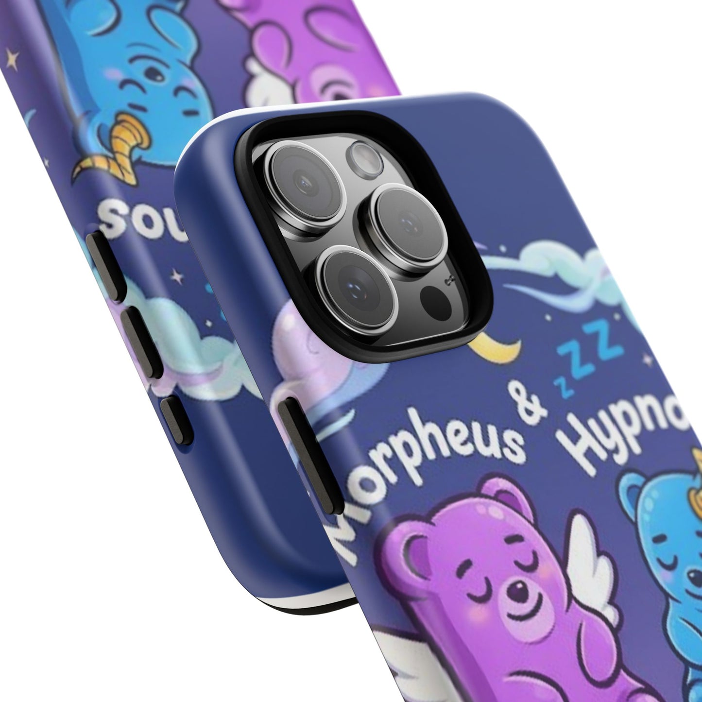 Cute Bear Phone Case with Orpheus & Hypnos Design