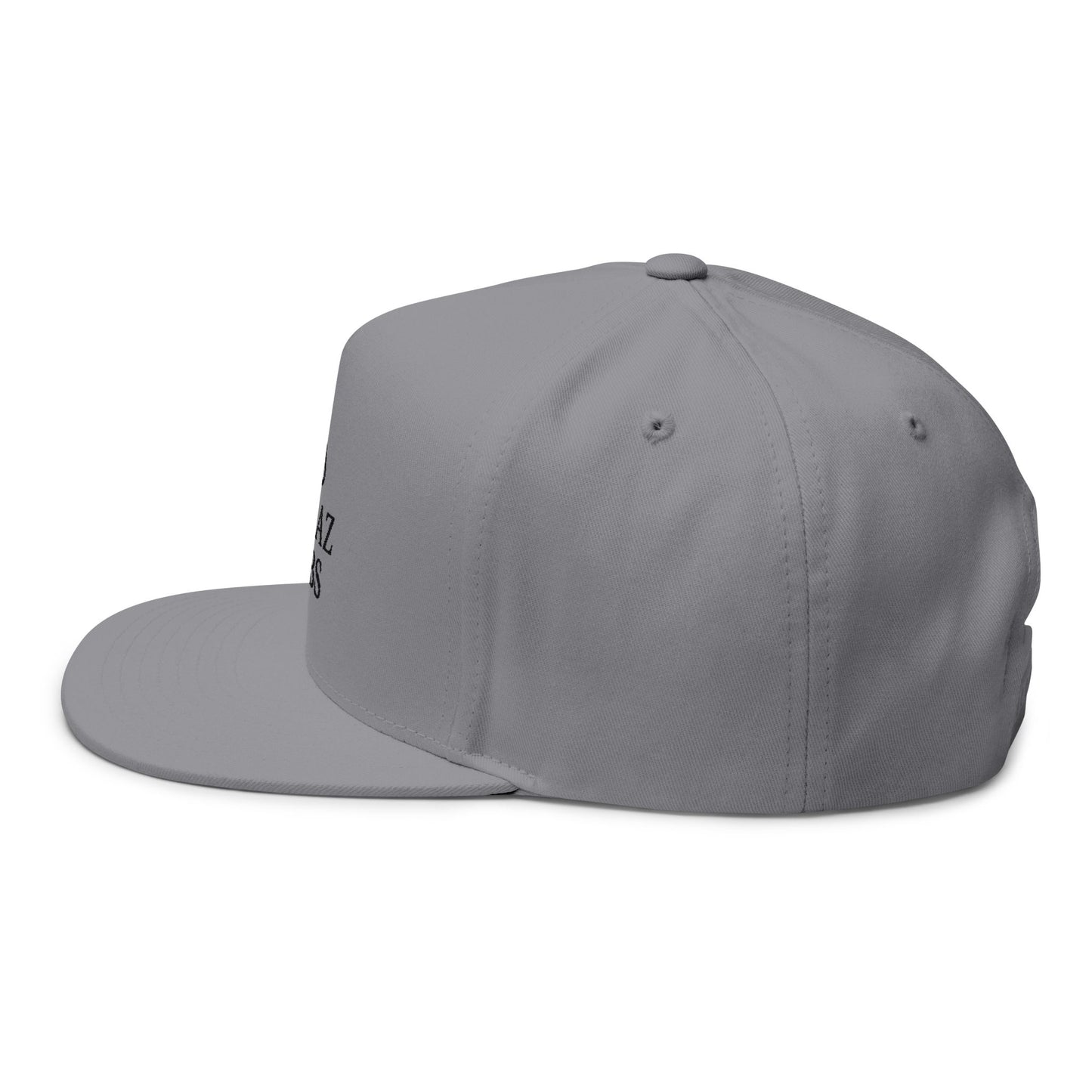 Custom Embroidered Flat Bill Cap