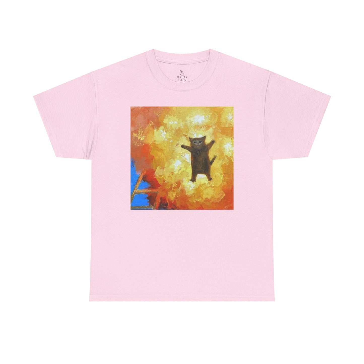 Cat Explosion Unisex Heavy Cotton Tee