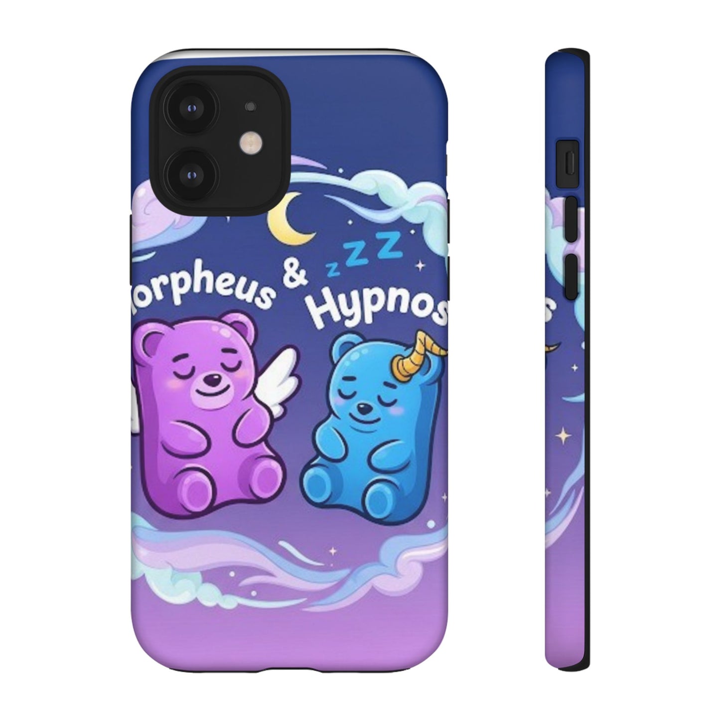 Cute Bear Phone Case with Orpheus & Hypnos Design