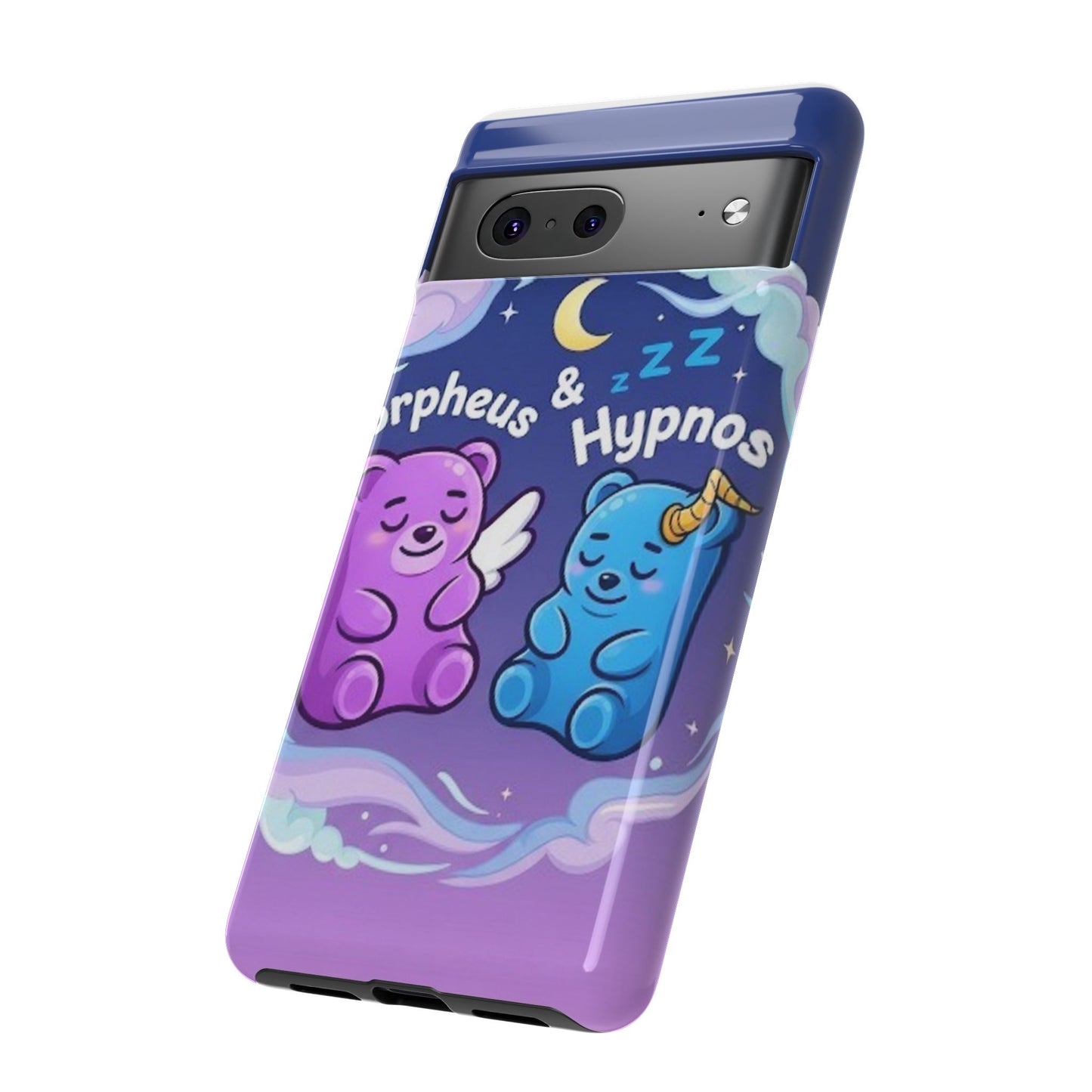 Cute Bear Phone Case with Orpheus & Hypnos Design