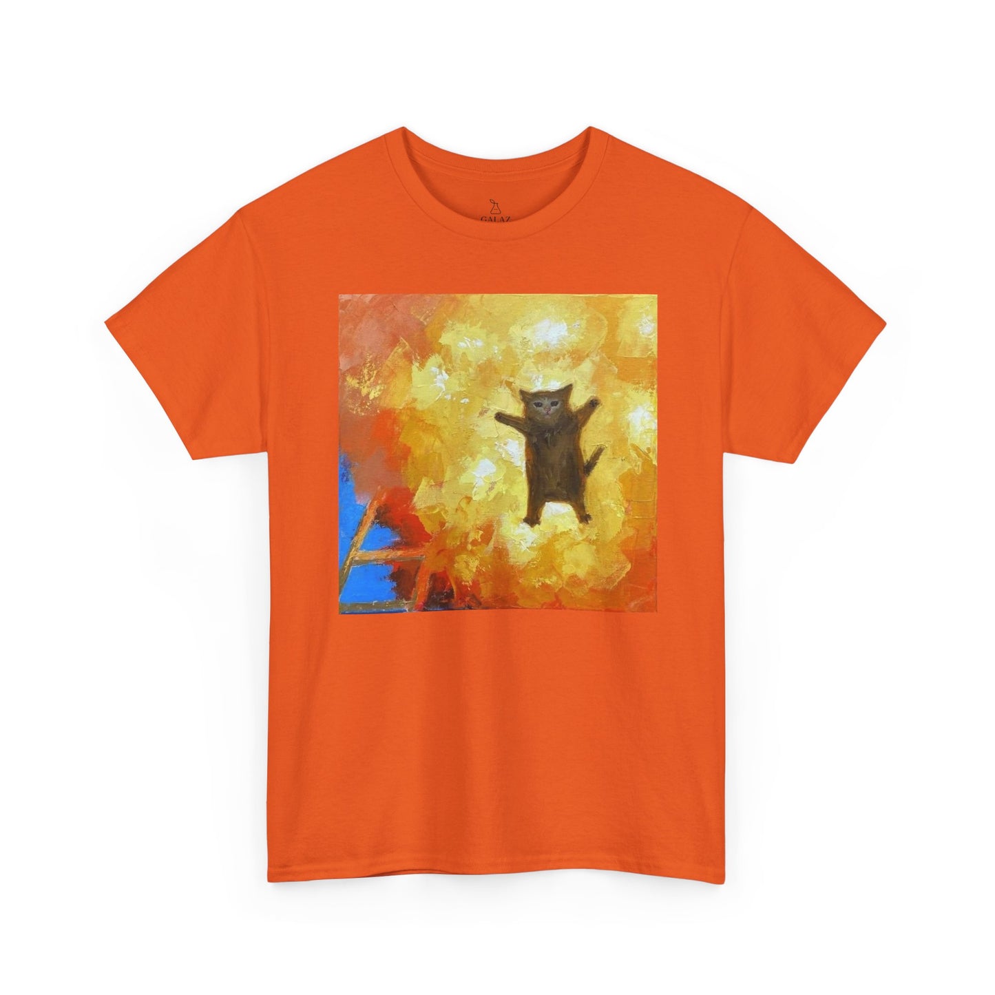 Cat Explosion Unisex Heavy Cotton Tee