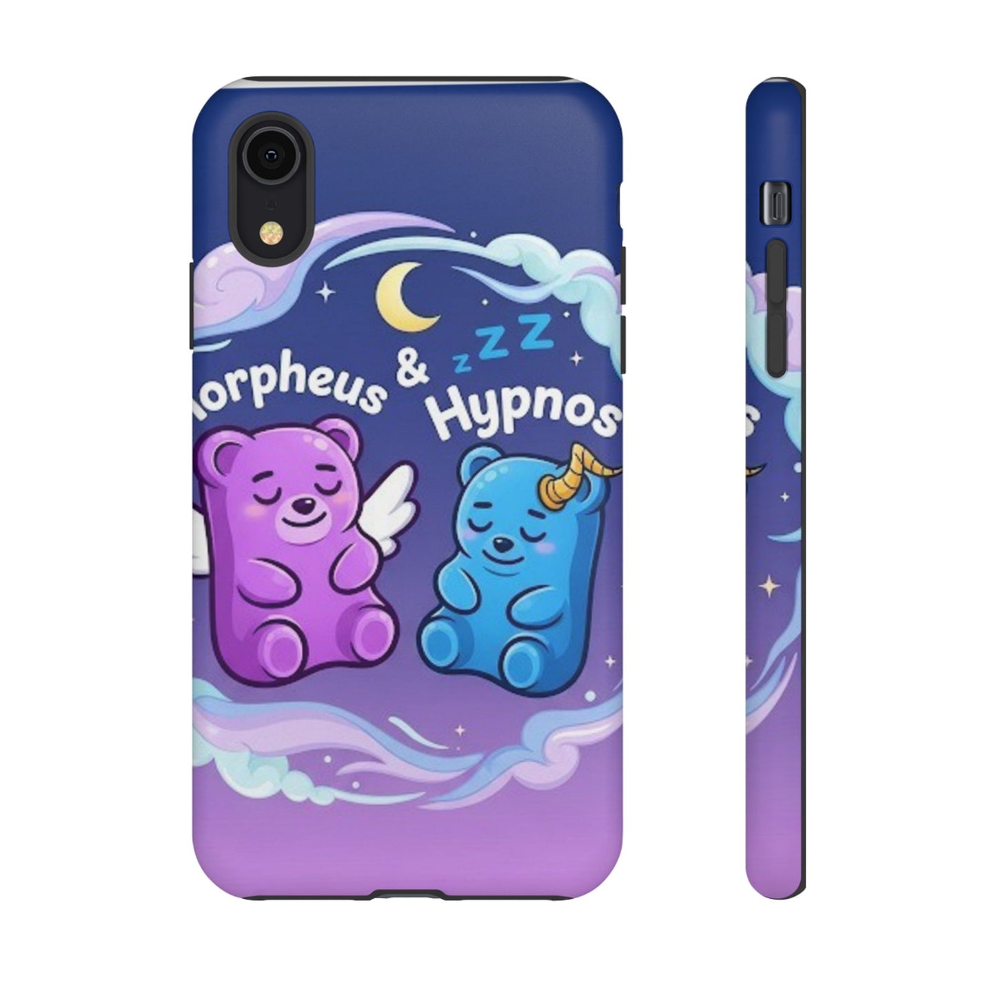 Cute Bear Phone Case with Orpheus & Hypnos Design