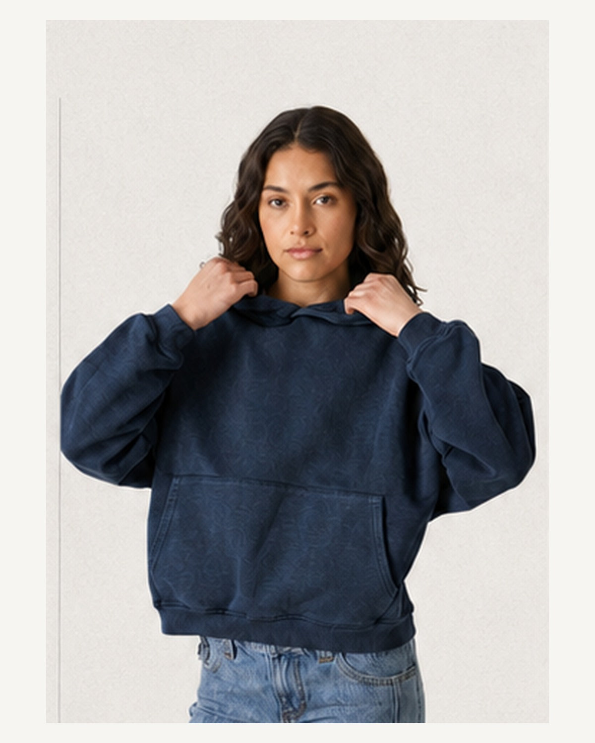 Hoodie Boxy Mujer Galaz Labs